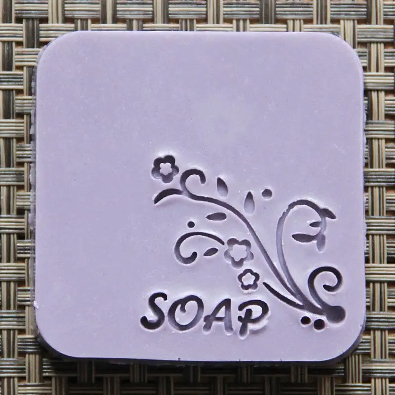 Николь мыло штамп для натурального мыла ручной работы акриловая Форма - Цвет: 0110(5x5cm)