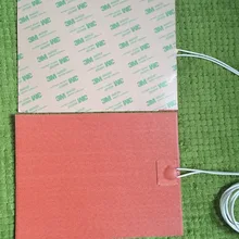 Силиконовые personalizzato calda letto/lettino riscaldato для stampante 3d 500x500 мм 120 в 600 Вт силиконовая грелка плёнки нагреватель