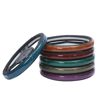 

Fashion Colorful Snake Printed steering wheel cover for women cute steering wheel covers car accessory for women And Men