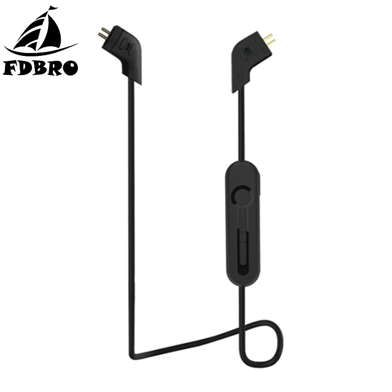 

FDBRO KZ/ZS3/ZS4/ZS5/ZS6/ZSA/ZST/ES3/ZS10/ZSR/ES4 Bluetooth 4.2 Wireless Upgrade Module Cable Detachable Cord Applies Headphones