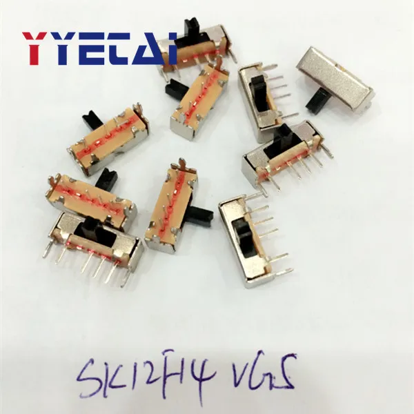 Переключатель YongYeTai SK12F14 VG5 однорядный двухрядный трехмерный высота 5 мм