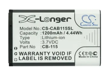

Cameron Sino 1200mAh Battery CB-115 for CAT B100