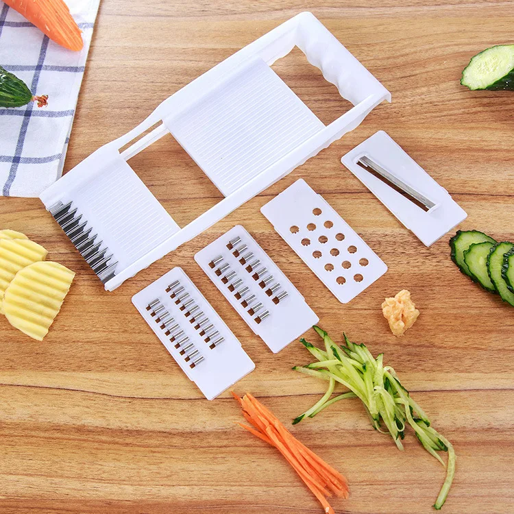

4PCS Hot Sale Multifunctional Shredder Potatoes Wire Slicing Peeler Planer Scraping Scales Kitchen Gadgets Suit