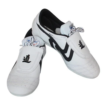 

Nonslip Taekwondo Shoes Martial Arts sport Sneaker White sole coach student comfortable Training competition TKD shoes for ki