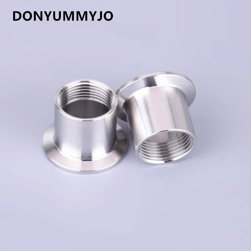 

1pc 1' Sanitary Female Threaded Ferrule Pipe Fitting Tri Clamp Type Stainless Steel SS304 DN25