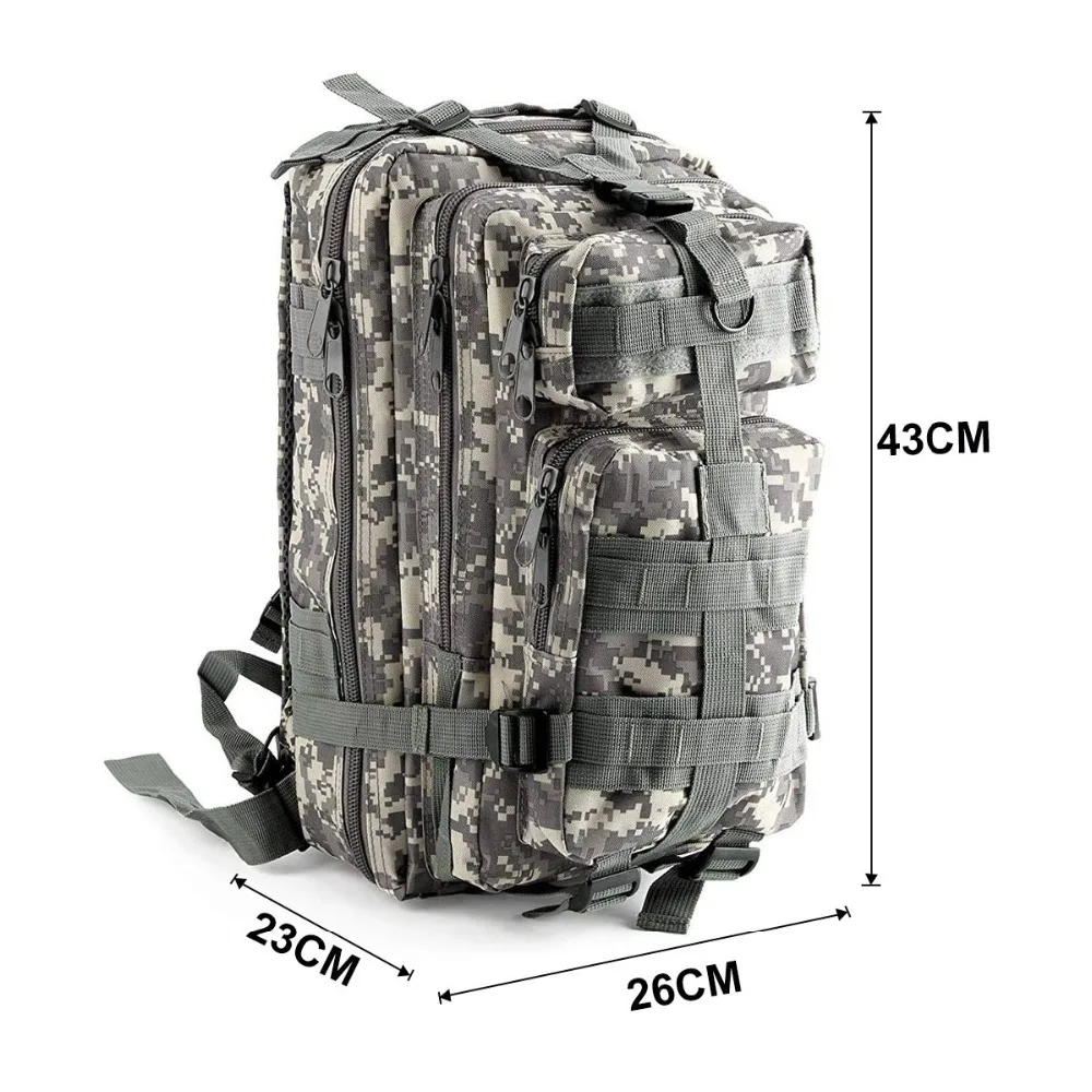 Tactical Backpack Military Backpack Bag Outdoor Camping Backpacks Hiking Travel Trekking Army Backpack Rucksack Sports Bag
