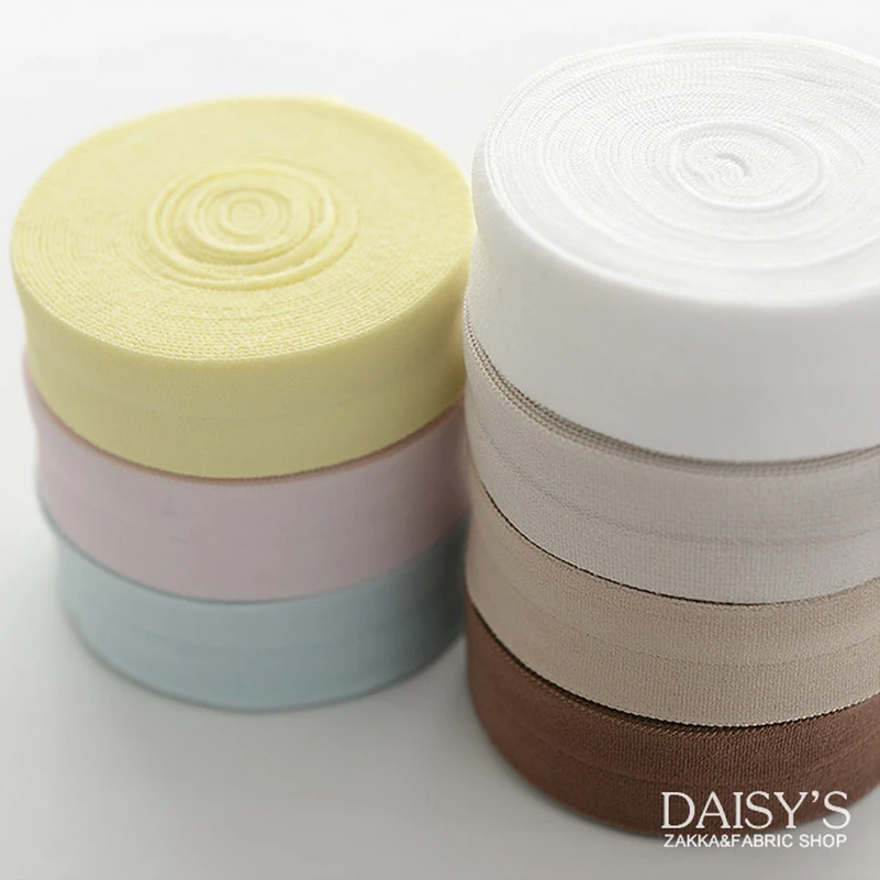 

2cm x 10m pandex fabricwebbing Edging strip 7color personal comfort diy Clothes mattress accessories soft, elastic large