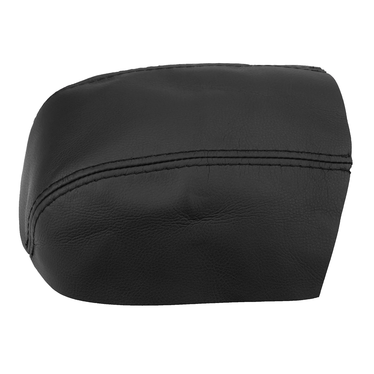 Chevy Cruze Console Armrest Synthetic Leather Cover Black Gray Stitch for 11-15