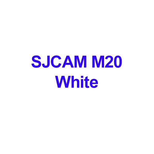 SJCAM M20 аксессуары Передняя панель чехол Запчасти лицевая панель для SJCAM M20 4K Wifi Водонепроницаемая Спортивная Экшн-камера - Цвет: White