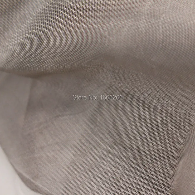 Блок EMF Серебряное волокно сетка прозрачность ткань используется для дома