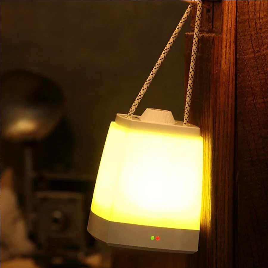 Creative Portable Handle Lights Multi Function Swivel Switch LED Night