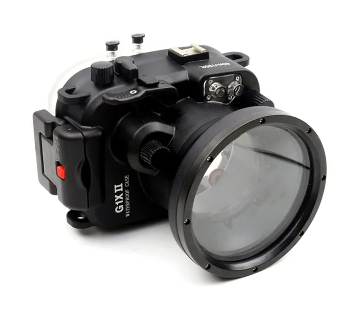 Meikon-60m-195ft-Underwater-Waterproof-Camera-Housing-Case-for-Canon-Power-shot-G1X-II-G1X-Mark