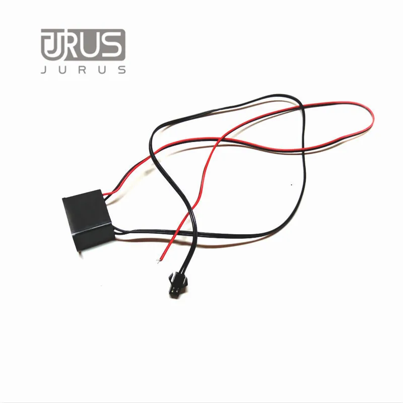 JURUS автомобильный 12 В инвертор/12 В сигаретный светильник er инвертор/5 В USB Инвертор для 1-5 м EL провод веревка трубка гибкий неоновый светильник - Цвет: 12V Inverter