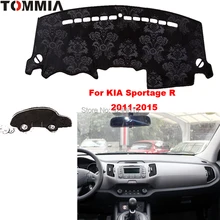 Tomмиа Авто Приборная панель автомобиля крышка Даш коврик покрытие для приборной панели анти-солнце коврик подходит для KIA Sportage R 2011