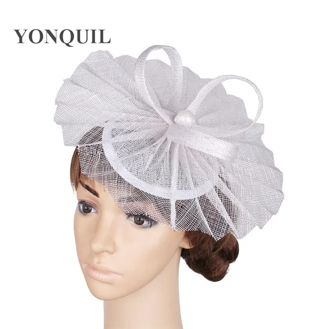Elegant Las Party Gold Fascinators Wedding Hat Hair Accessories Elegant Las Party Gold Fascinators Wedding Hat Hair Accessories Tail Headwear Occasion Headpiece Church Hats Tmyq114