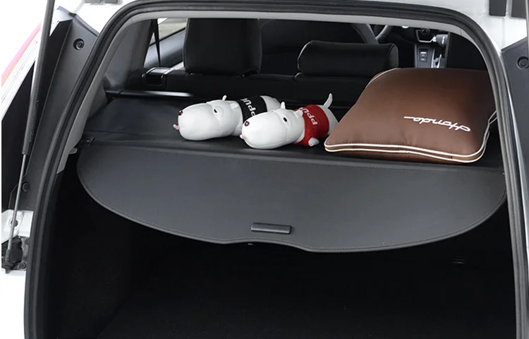 Для HONDA CRV CR-V алюминиевый+ брезентовый задний грузовой Чехол, защитный экран багажника, аксессуары для защиты от солнца