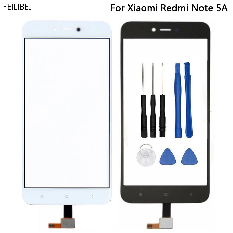 Для Xiaomi Redmi Примечание 5A сенсорный экран дигитайзер панель стекло для 5
