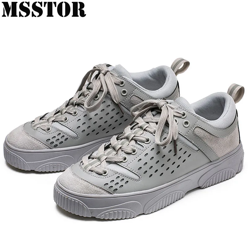 

MSSTOR Men Skateboarding Shoes Casual Fashion Walking Sport Shoes For Male Outdoor Athletic Summer Breathable Sneakers Man Brand