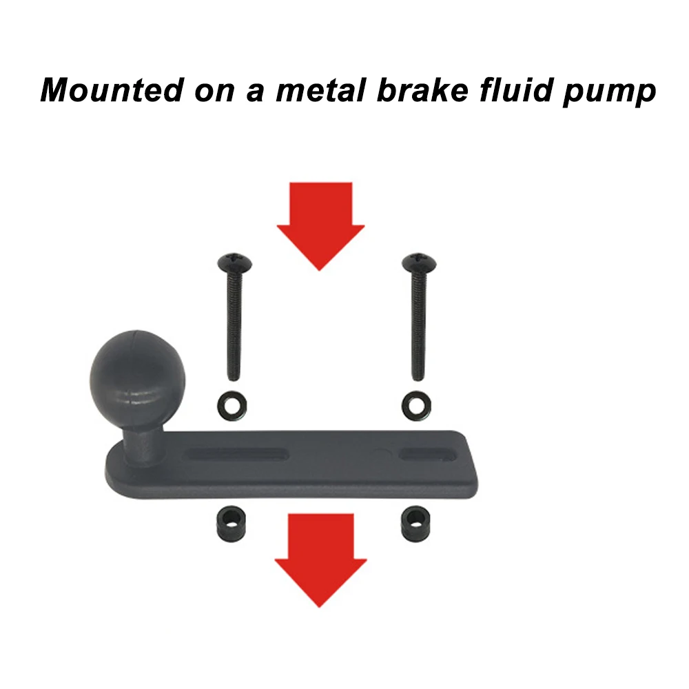 E6224-Handlebar Pump Mount with 1 inch Ball-6