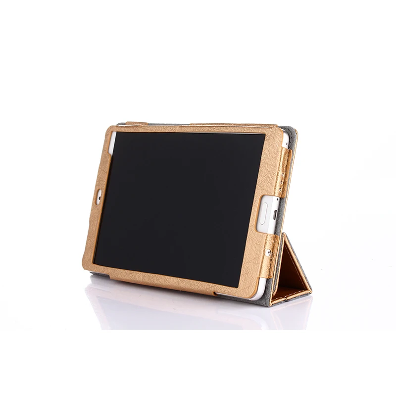 ocube DHL EMS 3 Folder Silk PU Leather Case Cover For Huawei MediaPad M3 8 4