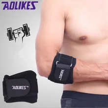 Прибытие Adjustbale теннисные налокотники защитные накладки Гольфист ремень Локоть боковой боли синдром эпикондилит бандаж 1 шт. A