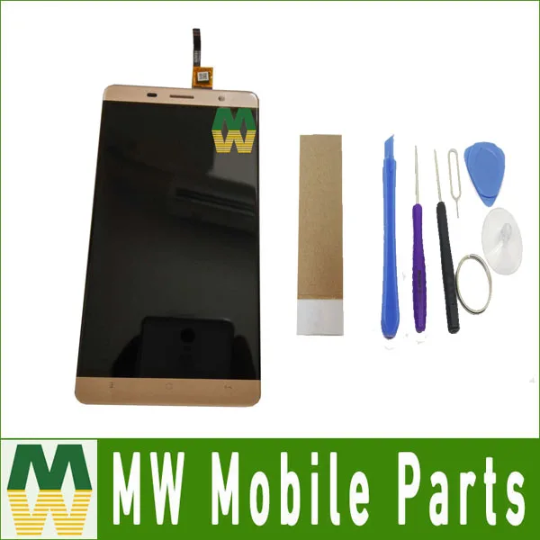 

1PC / Lot For Cubot Cheetah LCD Display + Touch Screen Assembly Digitizer Replacement Part Black White Gold Color