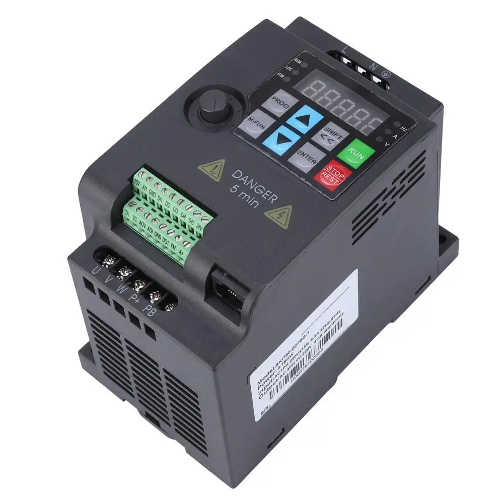 SKI780 мини VFD преобразователь переменной частоты Инвертор для двигателя 220 В/380 В 0,75/1,5 кВт повышающий преобразователь
