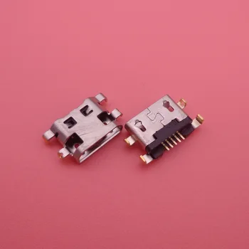 

100PCS/Lot Micro Usb For Alcatel 7040N Charge Port Dock Socket For Lenovo A708t S890 For Huawei G7 G7-TL00 Charging Connector