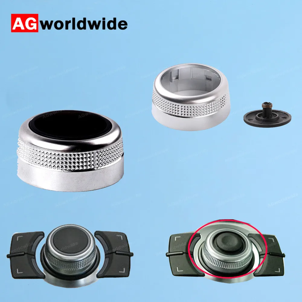 

MMI Multi Media Rotary Knob Main Menu Switch Cover For Audi A6 Allroad Quattro C6 A8 2004-2010 Q7 2007 2008 2009 RS6 4F0919069