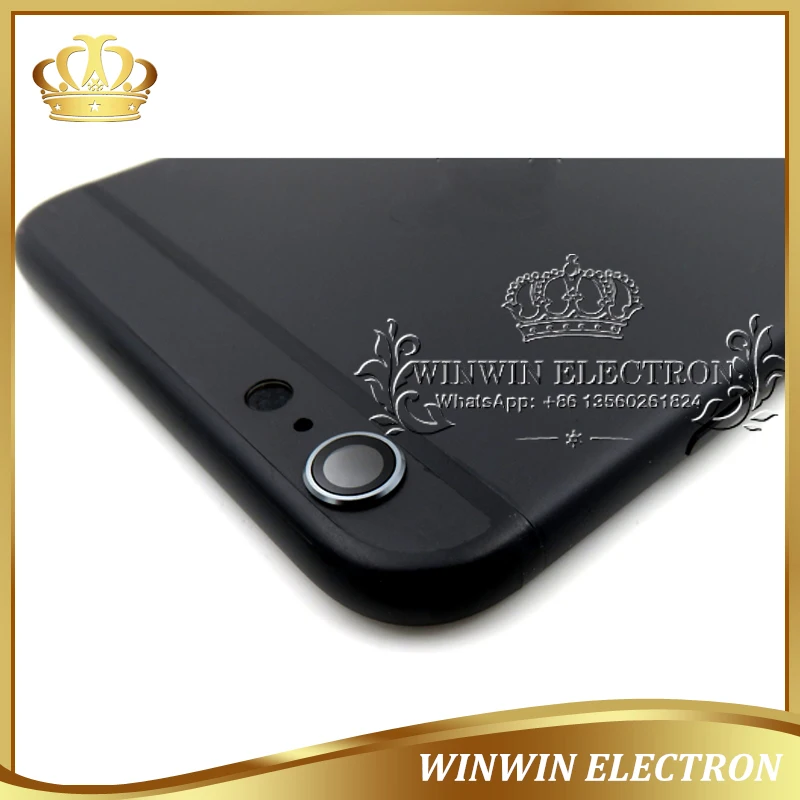 Гарантия хорошего качества задняя крышка аккумулятора шасси для iphone 6P черная