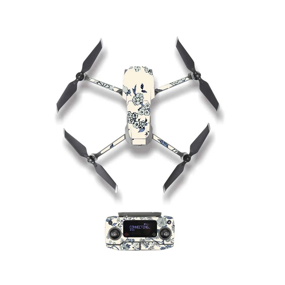 Виниловая наклейка для аккумулятора Водонепроницаемая наклейка для DJI Mavic 2 PRO/Mavic 2 Zoom-входит в комплект Drone 3 наклейка на кожу аккумулятора