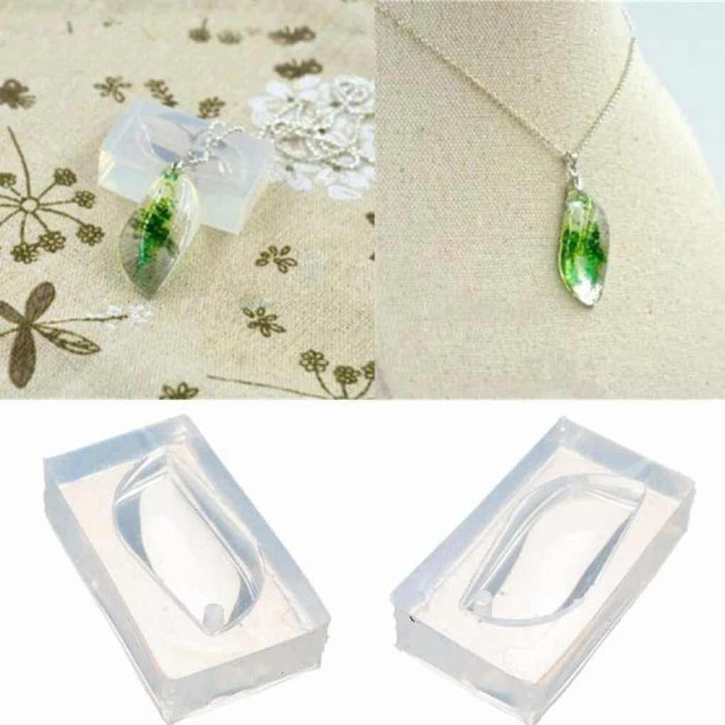 2 Pcs Crystal Silicone Mold for Beads Jewelry Making Craft Tools