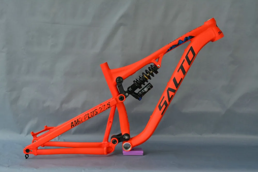 Flash Deal Cross-country alloy bike frame rear shaft full suspension MTB frame 27.5 ER AM DH shock absorber bicycle frames parts 1 Flash Deal Cross-country alloy bike frame rear shaft full suspension MTB frame 27.5 ER AM DH shock absorber bicycle frames parts 1