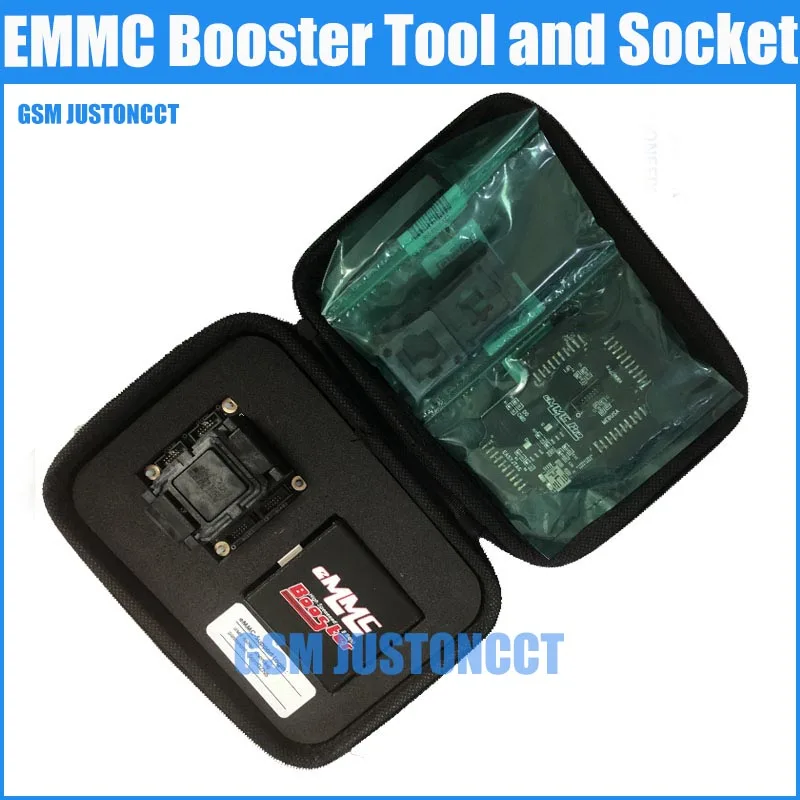 Новейший усилитель EMMC инструмент с EMMC гнездо устройства поддержка EMMC коробка легкий JTAG плюс UFI коробка кормовая коробка Медуза pro BOX