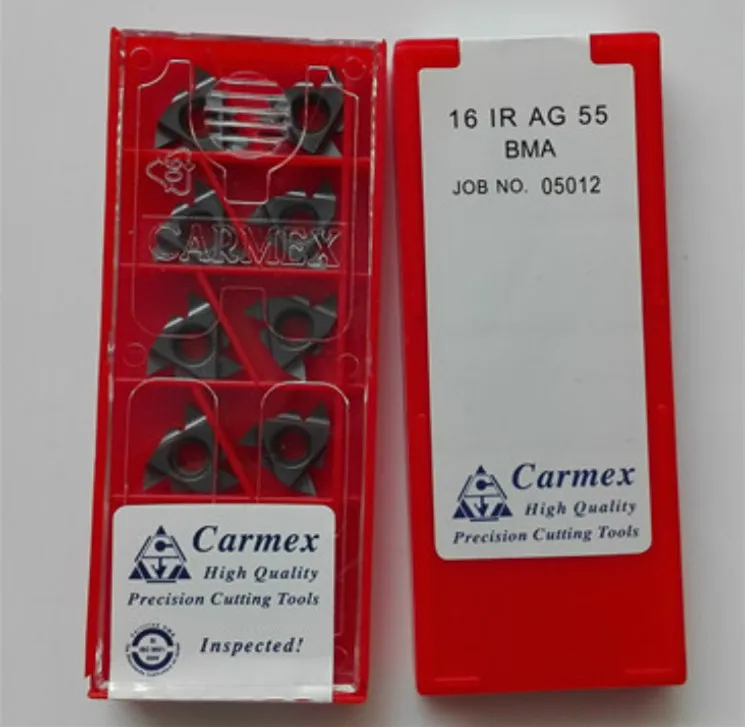 10pcs 16 Ir Ag 55 Screw Inserts Insert Cnc Tool Lathe Bma Thread
