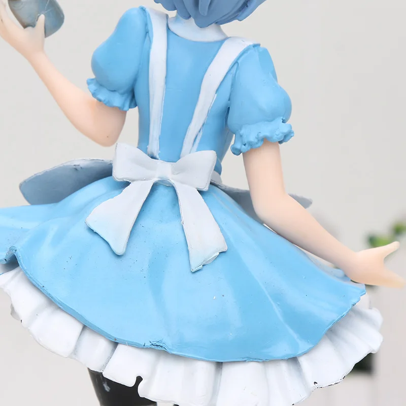  21cm anime figure Re:Life in a different world from zero Ram/Rem in Wonderland action figure model 