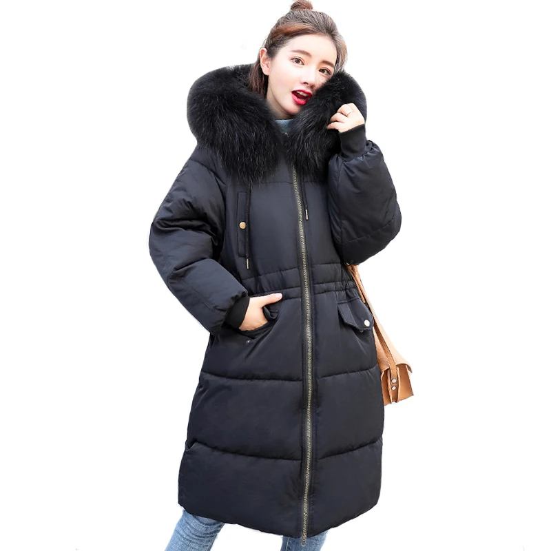 С Мех животных Новинка 2019 года модные женские туфли зимняя куртка теплая с