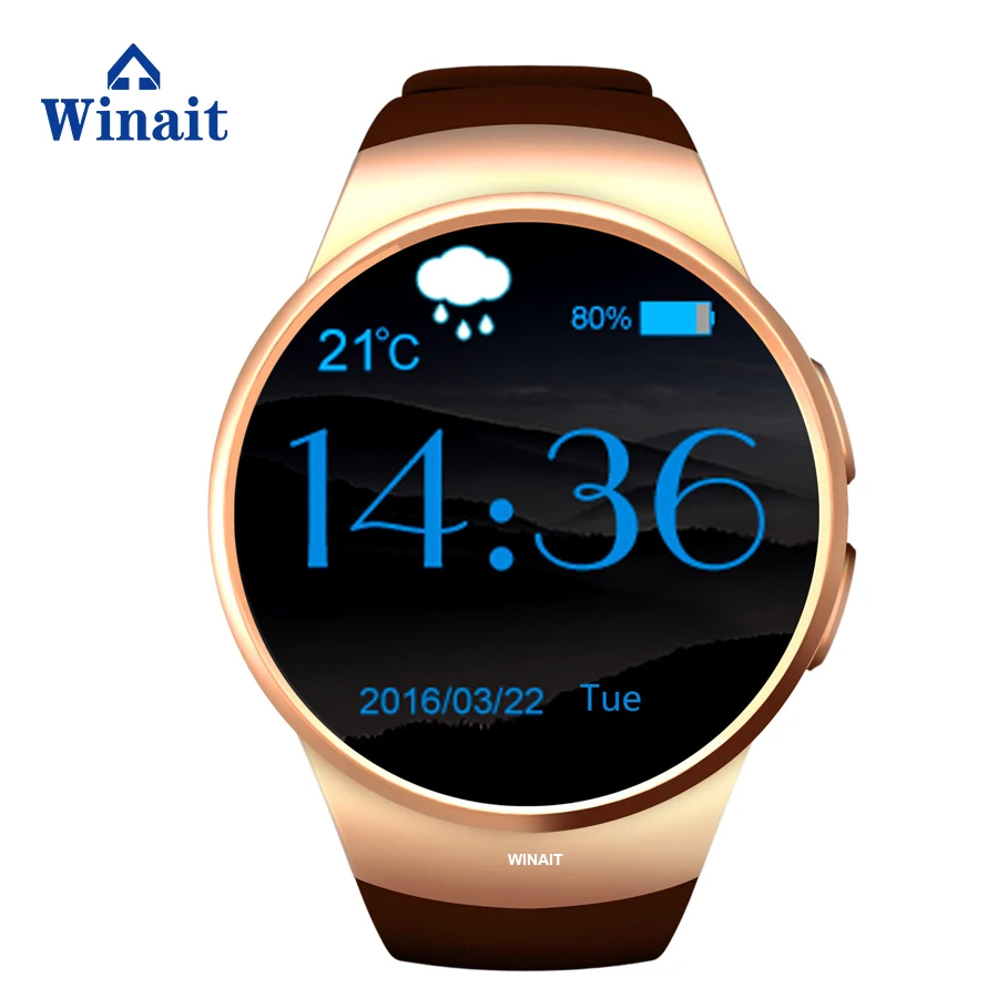 winait GSM heart rate monitor watch KW18 CPU