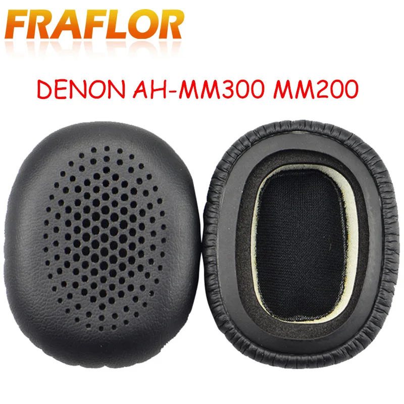 Black Replacement Pillow Ear Pads Foam Earpads Cushion Cover Cups Repair Parts for DENON AH-MM300 MM200 MM300 Headphones Headset |