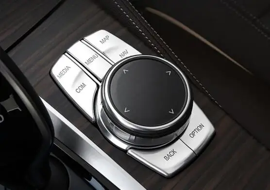 10 ABS хром для BMW X3 G01 6GT 6 серии GT 2018 19 салона наклейки кнопок мультимедиа idriver