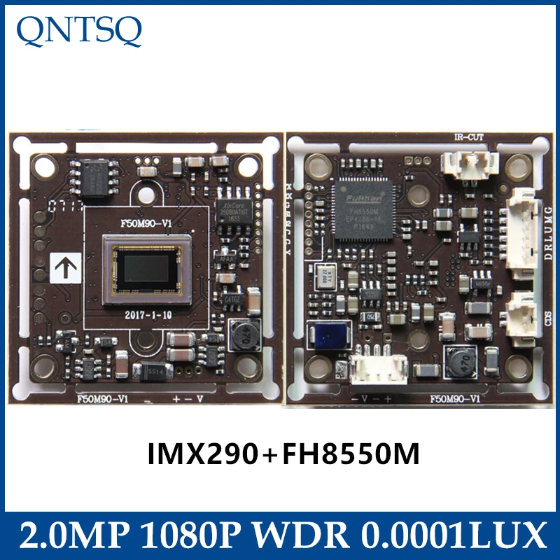 1080P SONY 1/2. " IMX290/IMX327+ FH8550M CMOS плата 2MP 4в1 WDR StarlightCoaxial высокой четкости, CCTV AHD, CVI, TVI, аналоговая камера