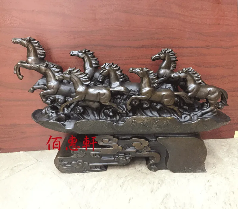 

A large number of copper ornaments Ma Pentium bajunma help Feng Shui crafts decoration business