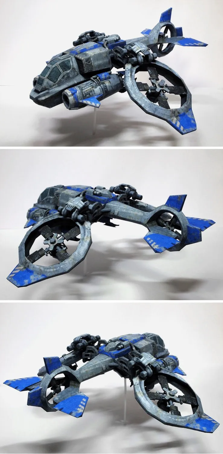 Terran Banshees Bombers бумажная модель DIY игрушка ручной работы