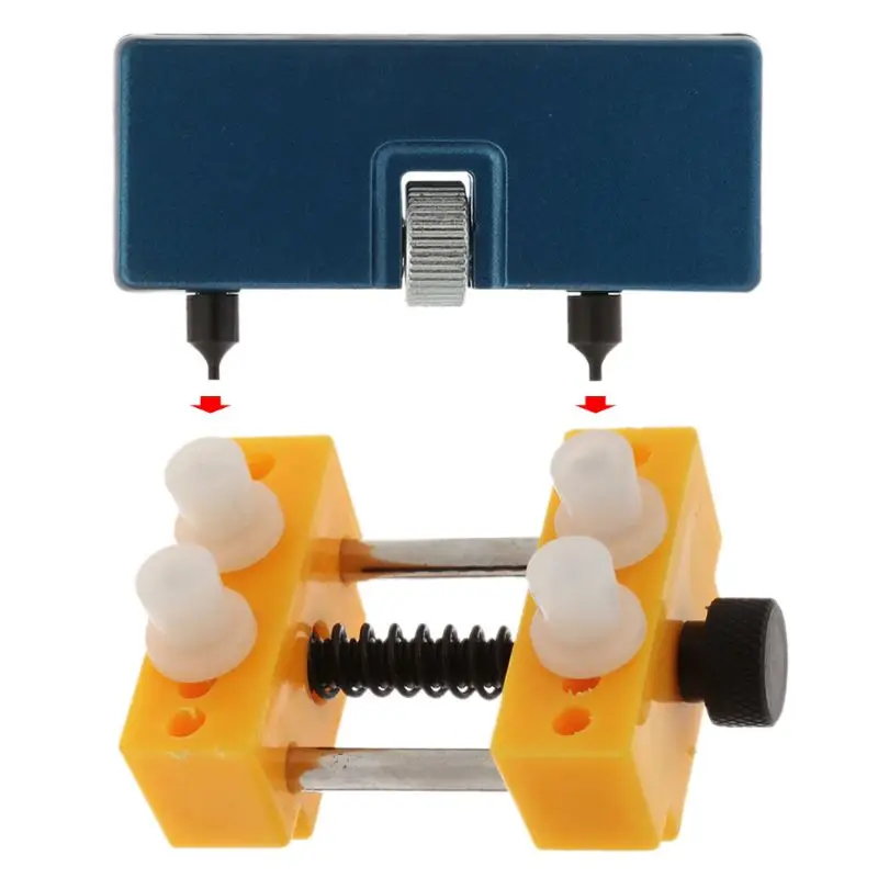 

1 Set Watch Repair Tool Opener Base Opening Back Cap Cover Remover Fixing Kit Watchmaker Professional Case N11_D