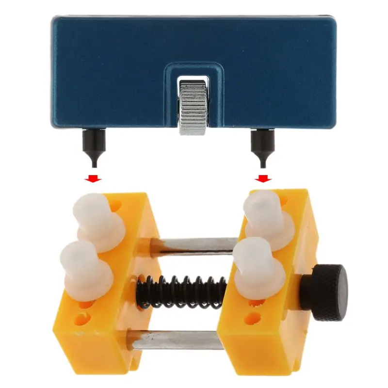 1 компл.. ремонт часов инструмент открывалка база открытие задняя крышка для снятия фиксации комплект Часовщик Professional Case N11_D