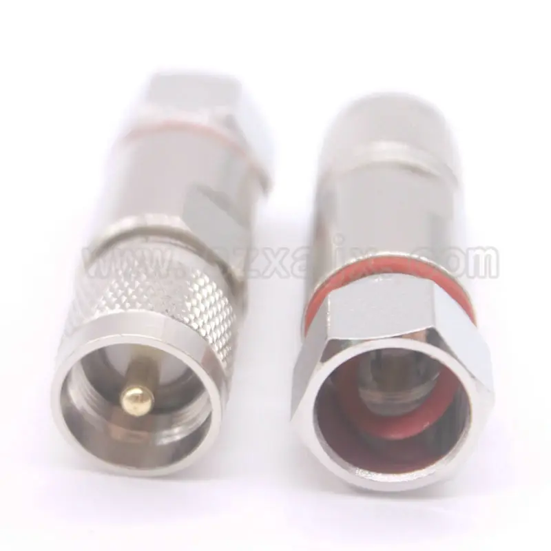 Коннектор PL259 UHF папа 1/2 дюйма для гофрированной меди быстрая доставка 1 шт.|male