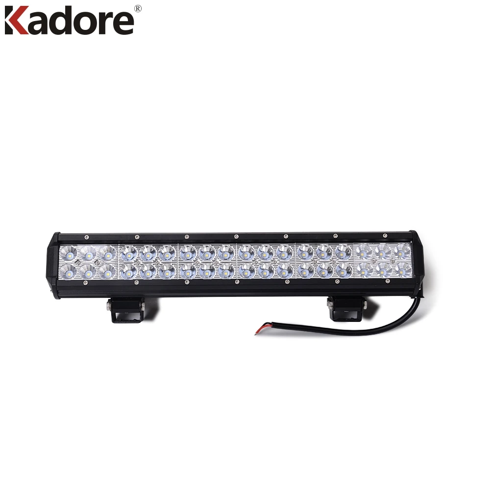 

New 17''Inch 108W LED Car Ramp Lamp Spot Flood Combo LED Working Lightt Bar For Work Off Road Truck Tractor SUV ATV 4X4