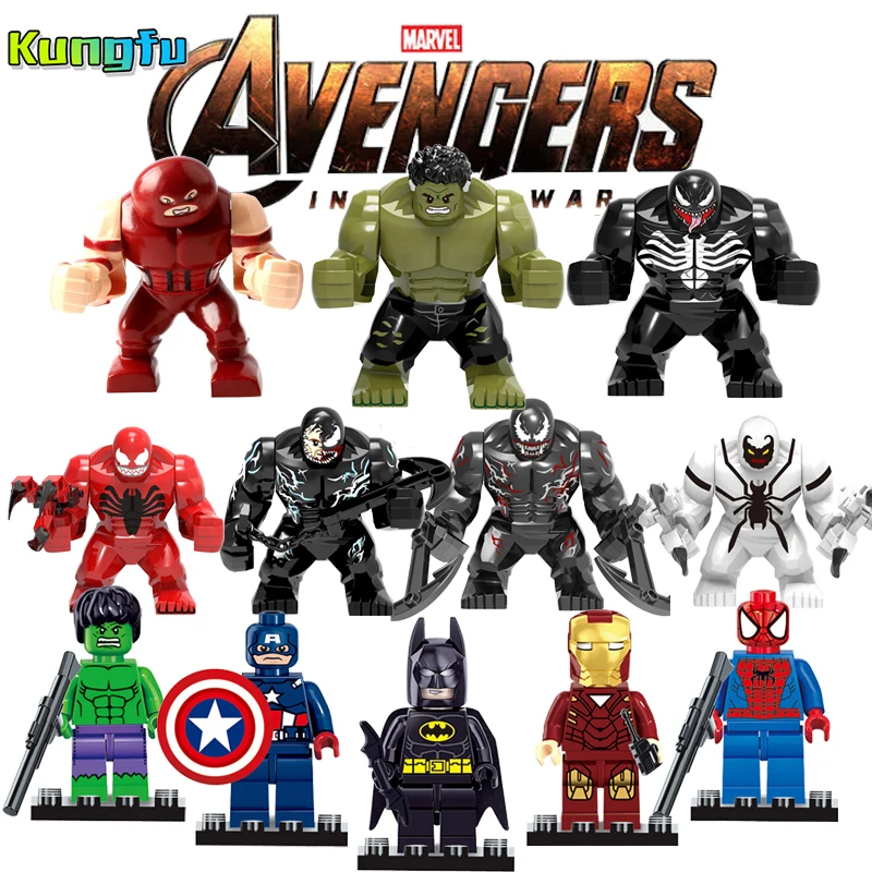 

LEGOly Marvel Figures Super Heroes Star Wars Green Lantern Mini Model Bricks Building Blocks Birthday Gifts DIY Kids Toys loly