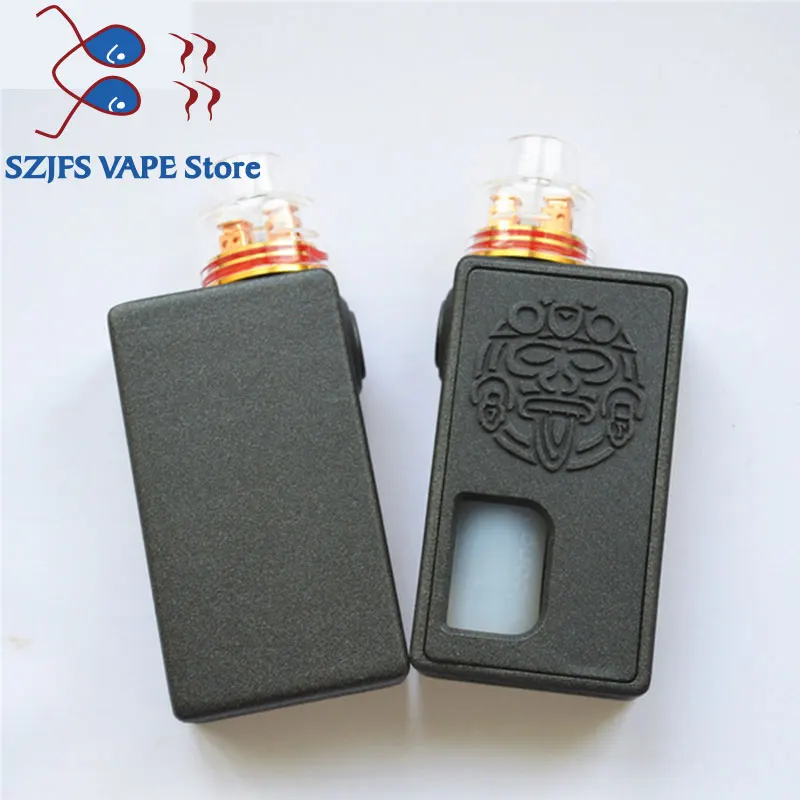 

Vertex Mod Style Mechanical Box Kit aluminum POM PEI 24mm Vertex RDA for Single Battery 18650 20700 vape mod vs Azteca Squonk