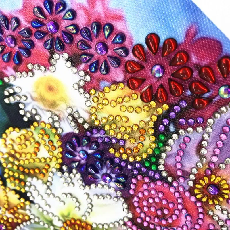 5D Diamond Painting Embroidery Cross Craft Stitch Art Kit Flower